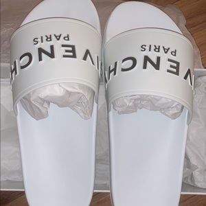 Givenchy Logo Pool Slides